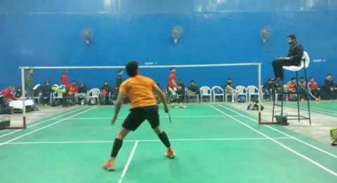 Delhi Vs U.P badminton nationals 2018