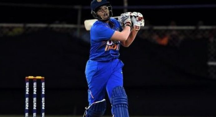 Shafali Verma becomes youngest player to score a fifty for India